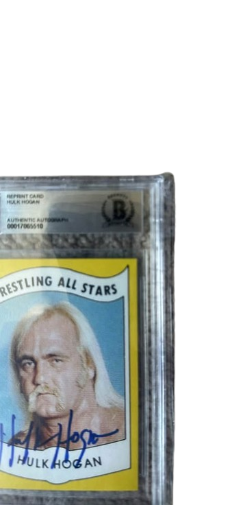 Hulk Hogan Autograph Card Beckett Authentic