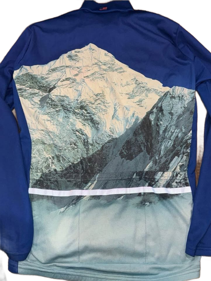 Vintage Ralph Lauren RLX Polo Sport Mountain Bike Cycling Jersey Men Large 90s