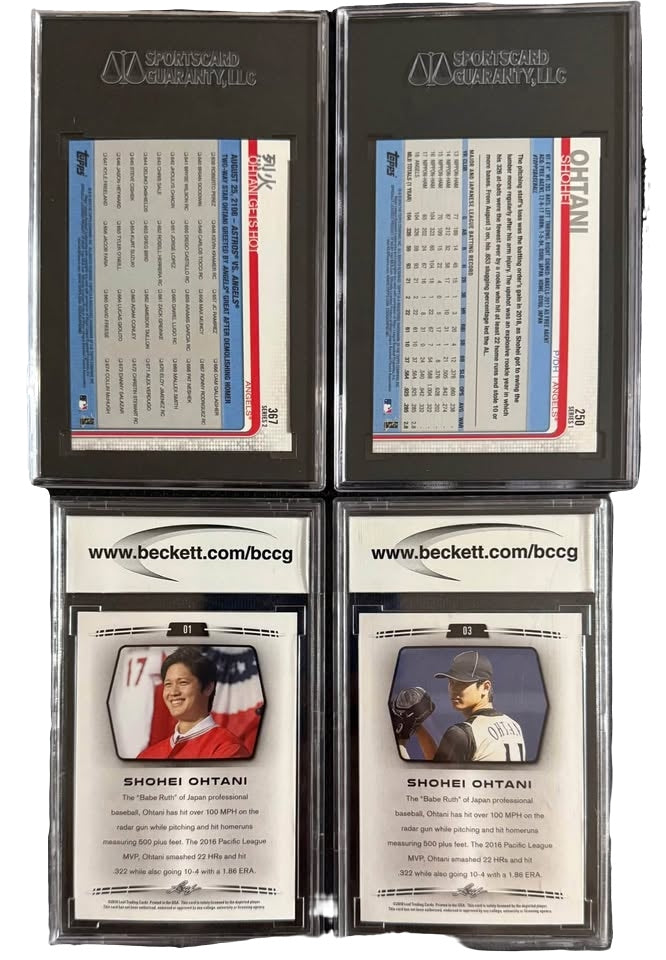 Shohei Ohtani Graded Lot