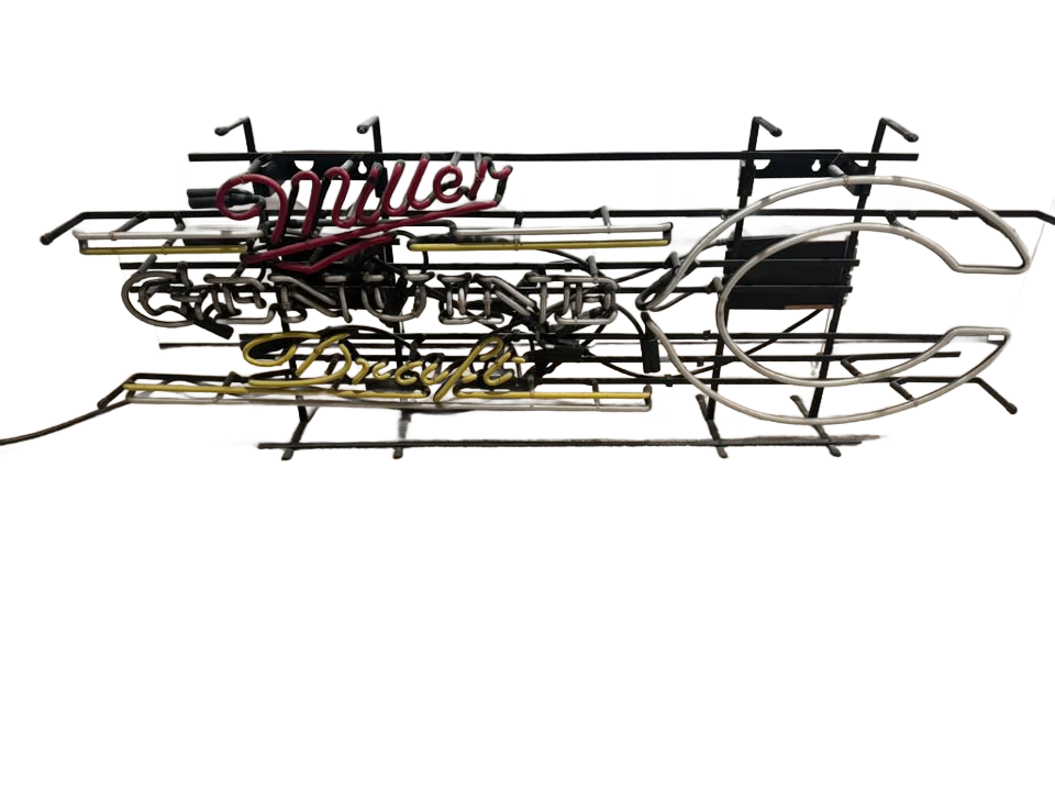 Chicago Bears Miller Genuine Draft Neon