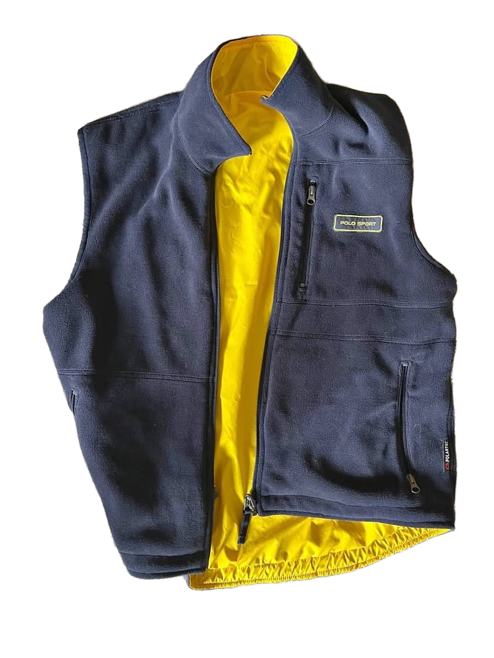 Medium Polo Sport reversible vest