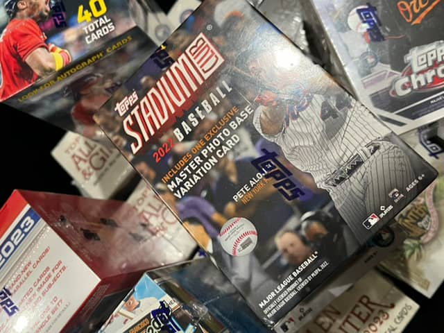 2022 Topps Stadium Club Baseball blaster box