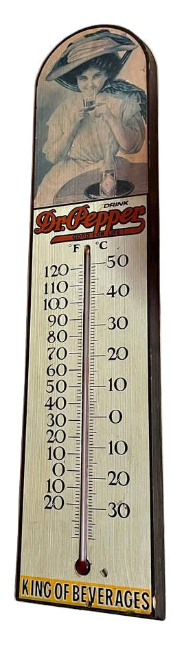 Dr Pepper thermometer