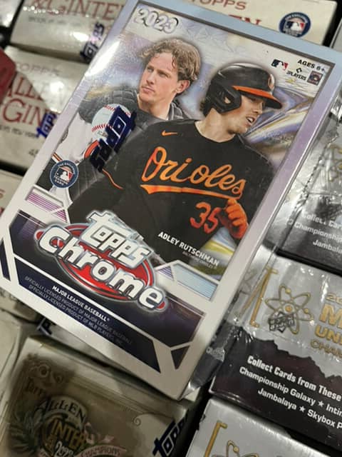 2023 Topps Chrome Baseball Factory Hanger Box