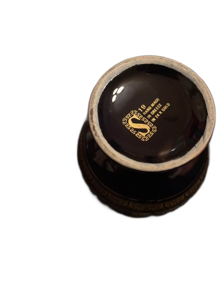 Vintage Spyropoulos Porcelain wine pitcher