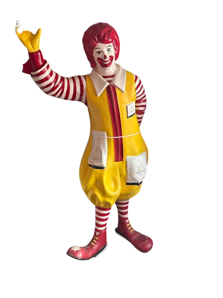Ronald McDonald statue