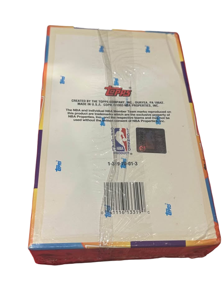 Topps ‘93-94 NBA Basketball Series 1 Trading Cards