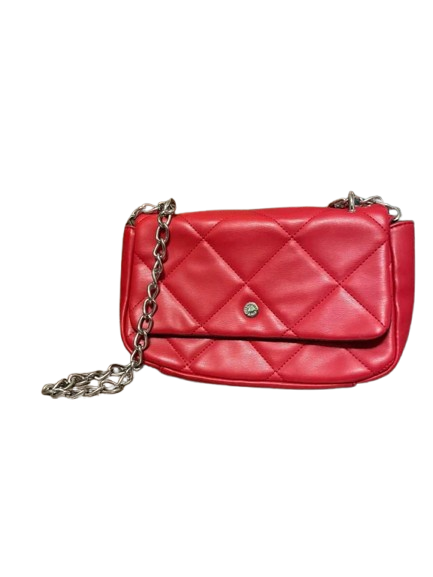 Kylie And Kendall Women's Faux Leather Red Small Crossbody Handbag