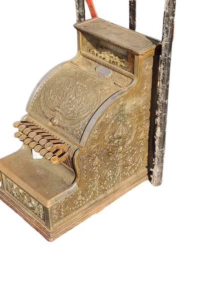 Rare National 1908 cash register #311 with original key
