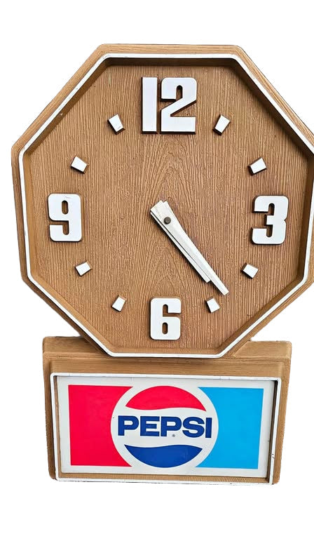 Pepsi clock works