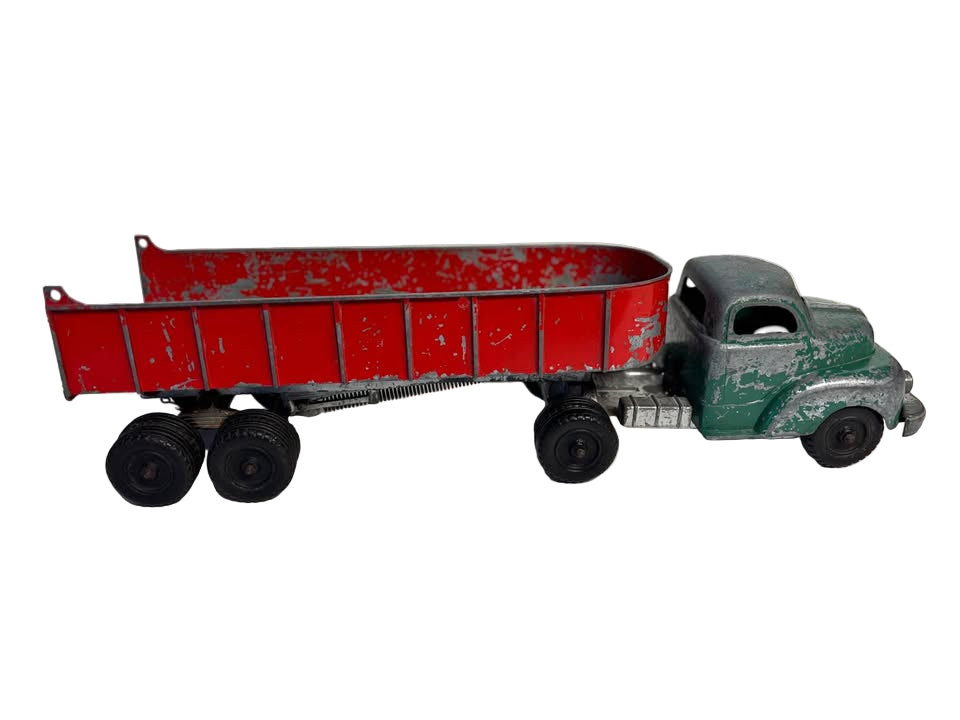 Vintage (1950’s) Hubley Kiddie Toy Semi Dump Truck, #508
