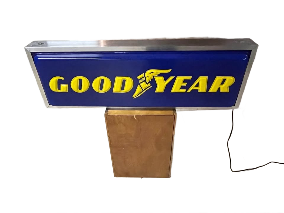 Goodyear Tire light up sign