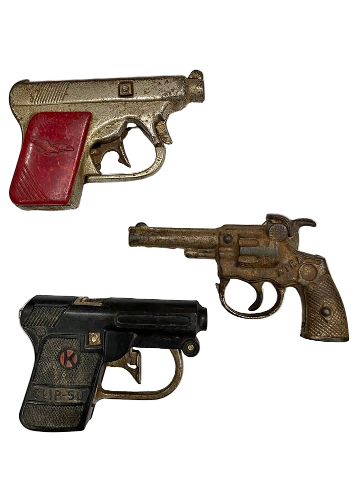 Antique toy cap guns vintage