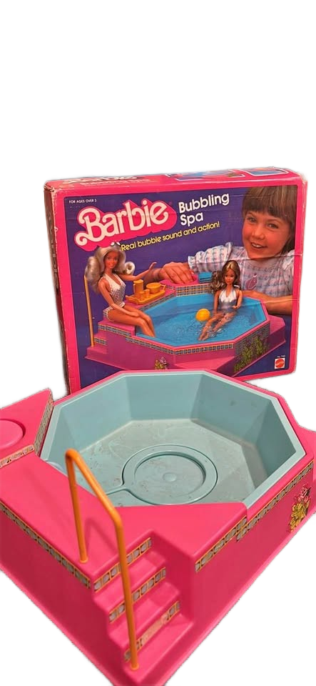 Barbie Bubbling Spa with box
