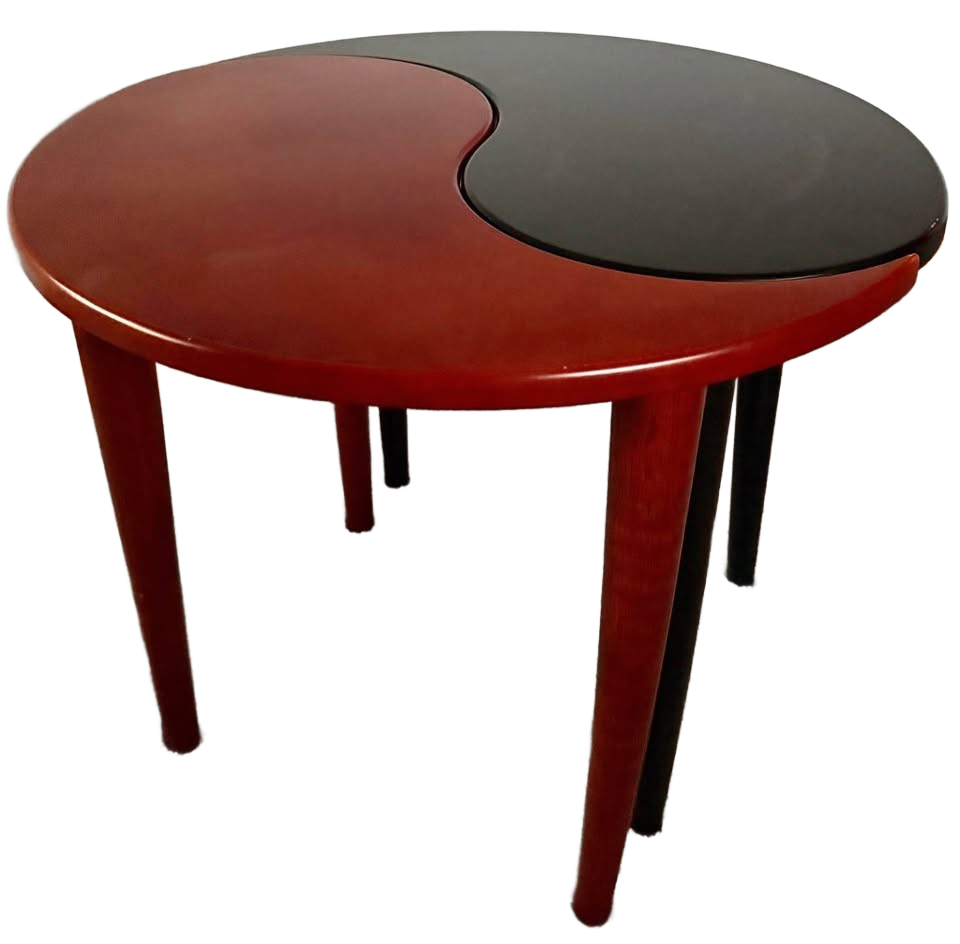 1950s HTF Modulus MidCentury Modern Yin Yang Table Set