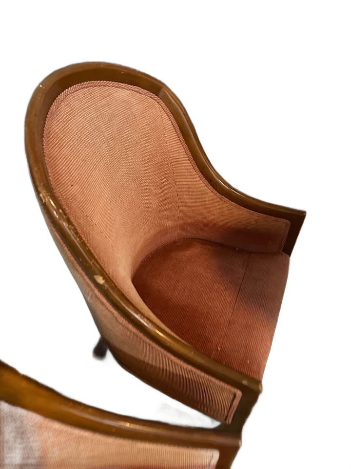 Pair of mid-century modern accent chair