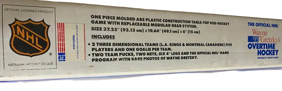 Vintage Wayne Gretzy’s Overtime Hockey table top game