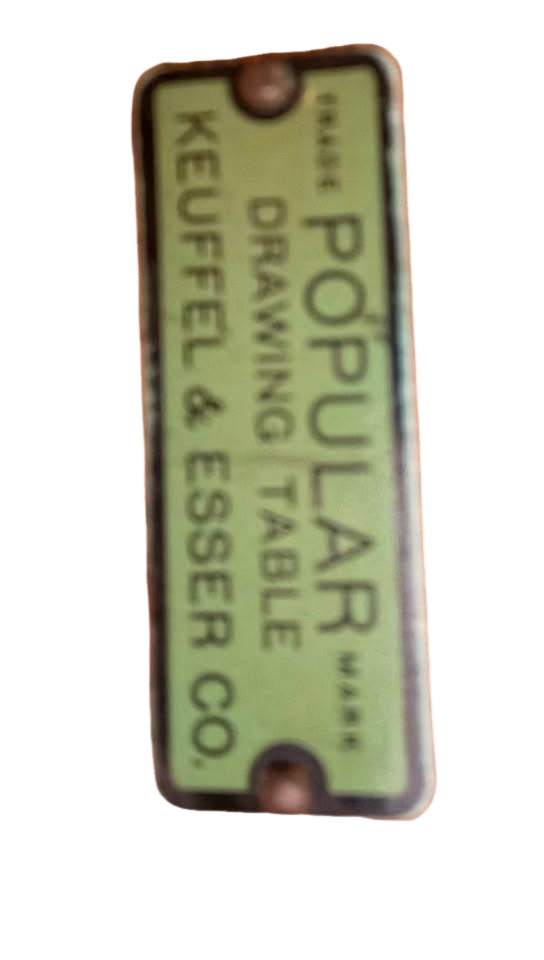 Antique Keuffel and Esser drawing/drafting table