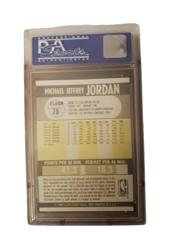 Michael Jordan Card PSA 9