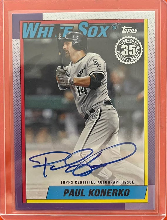 2025 Topps Baseball Paul Konerko 90A-PK