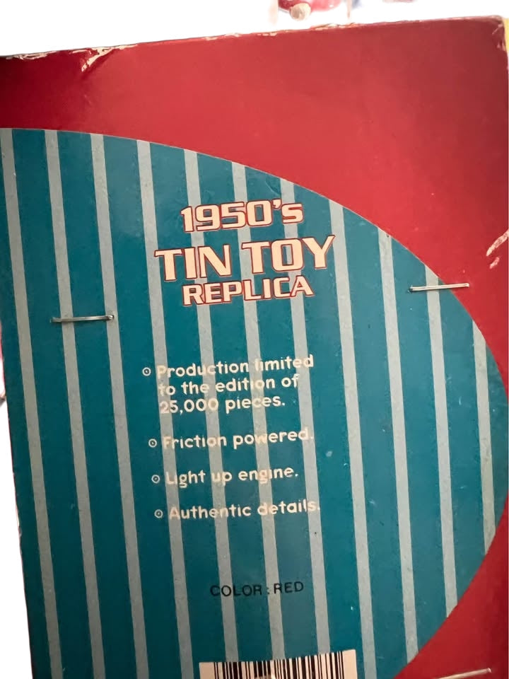 1950’s Tin Toy Replica Harley Davidson