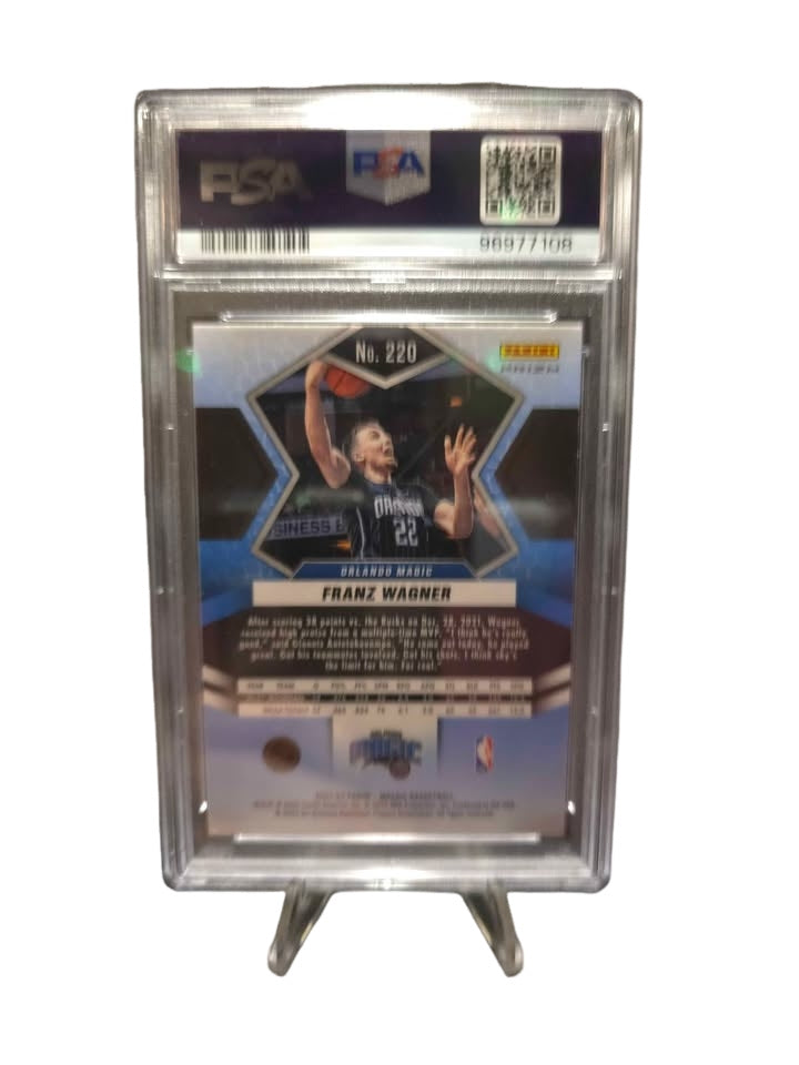 2021 PANINI MOSAIC RED MOSAIC #220 FRANZ WAGNER PSA 10