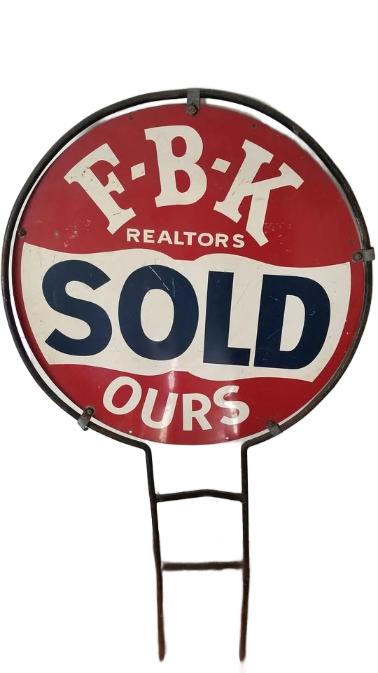 Vintage Metal Sign