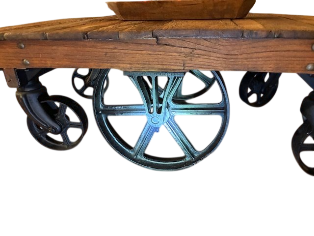 Railroad Cart Coffee Table