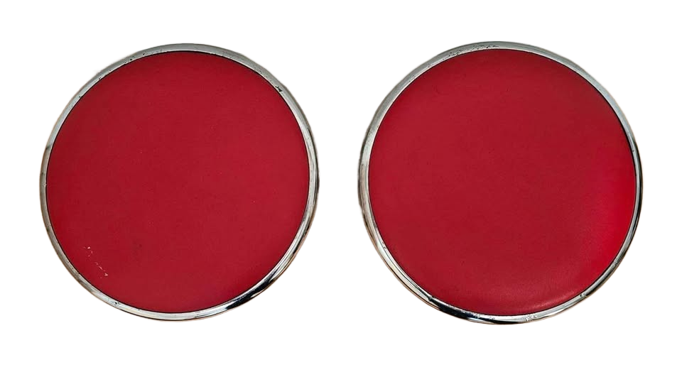 Vintage ice cream stools