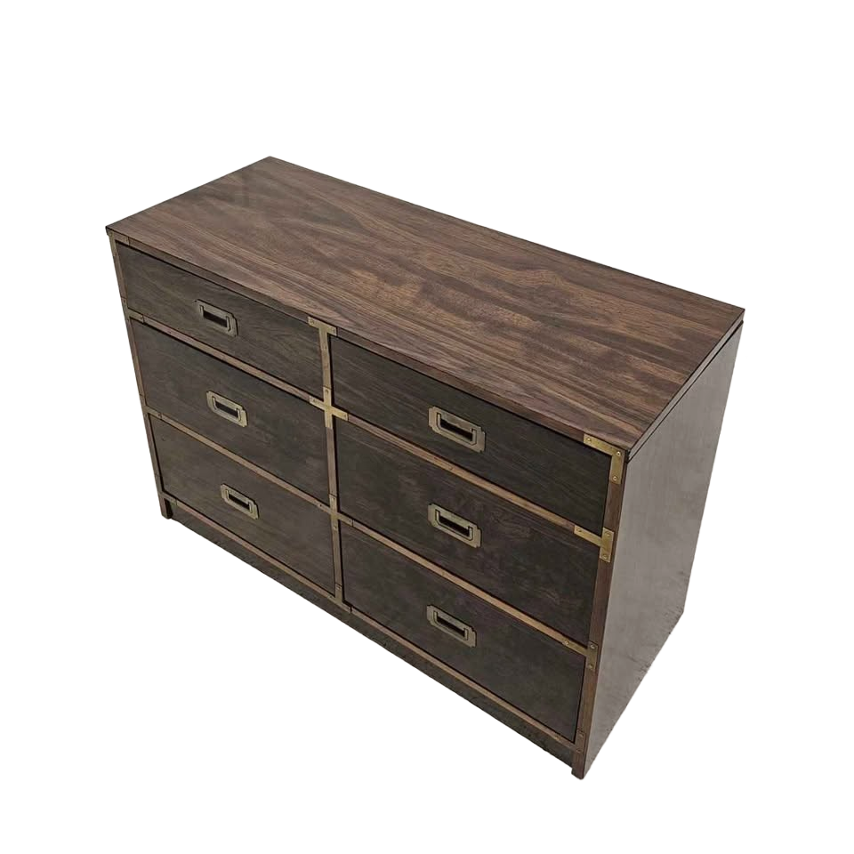 Vintage MCM Campaign Style Dresser