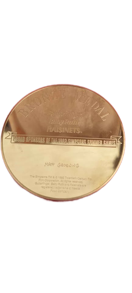 1992 Simpsons Bronze Medal
