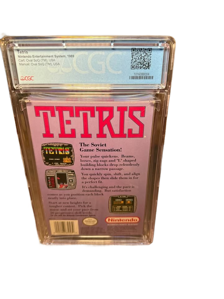 Tetris (NES — CGC 7.5)