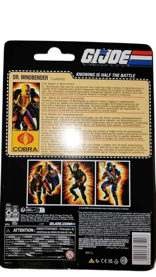Gi Joe Classified Cobra Retro Dr Mindbender