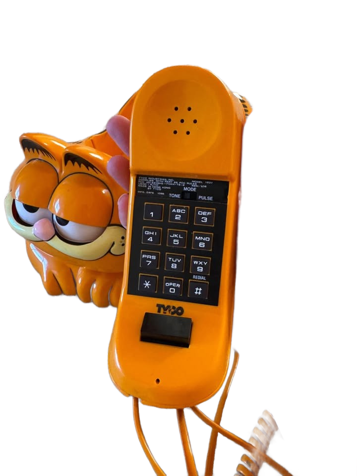 Vintage 1980’s Garfield phone Tyco