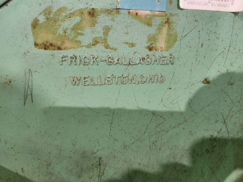 Vintage Lime Green 50 Compartment Frick Gallagher Rotating Bin Rack