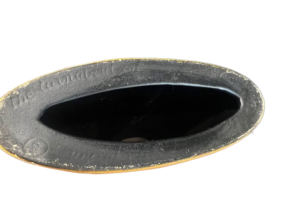 Vintage Mid-Century Modern “ The Turnabout Cat “ ceramic figurine by Hedi Schoop