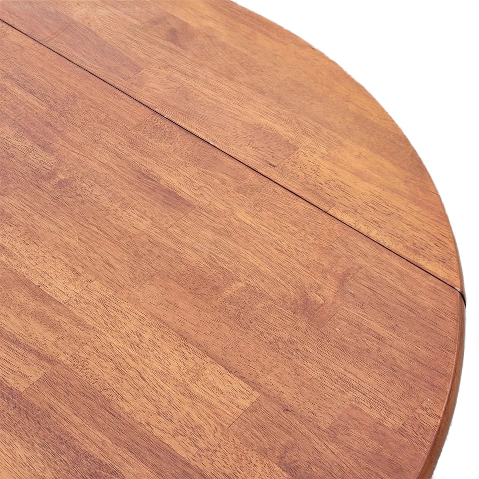 Circular Drop Leaf Dining Table