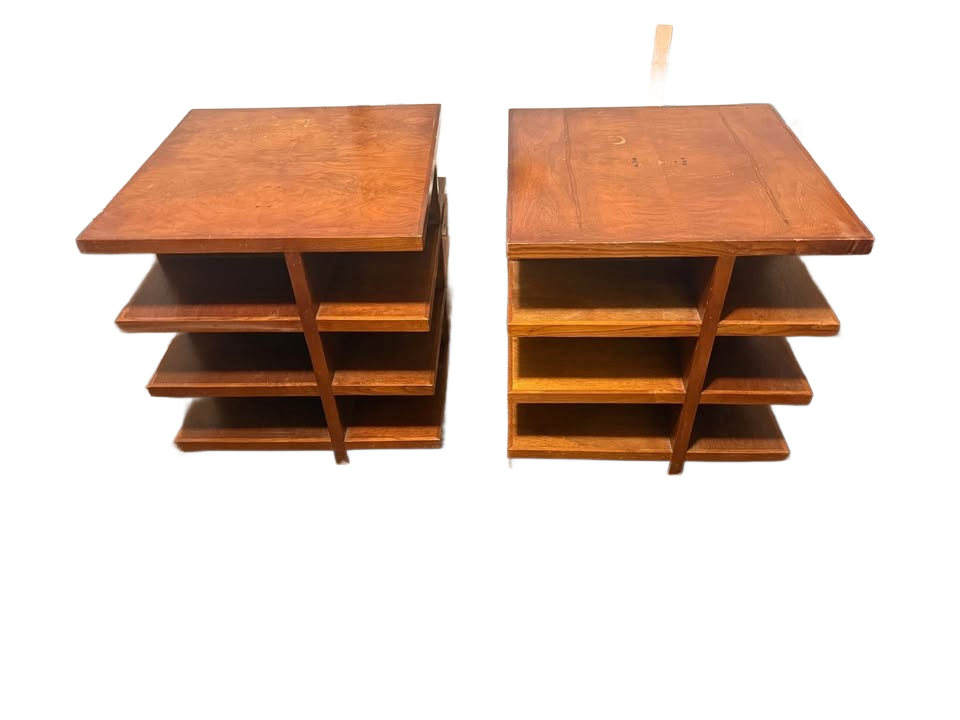 Mid century modern end tables
