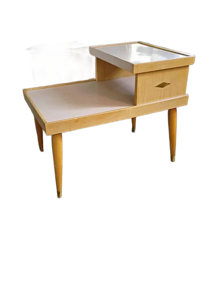 Mid century end table