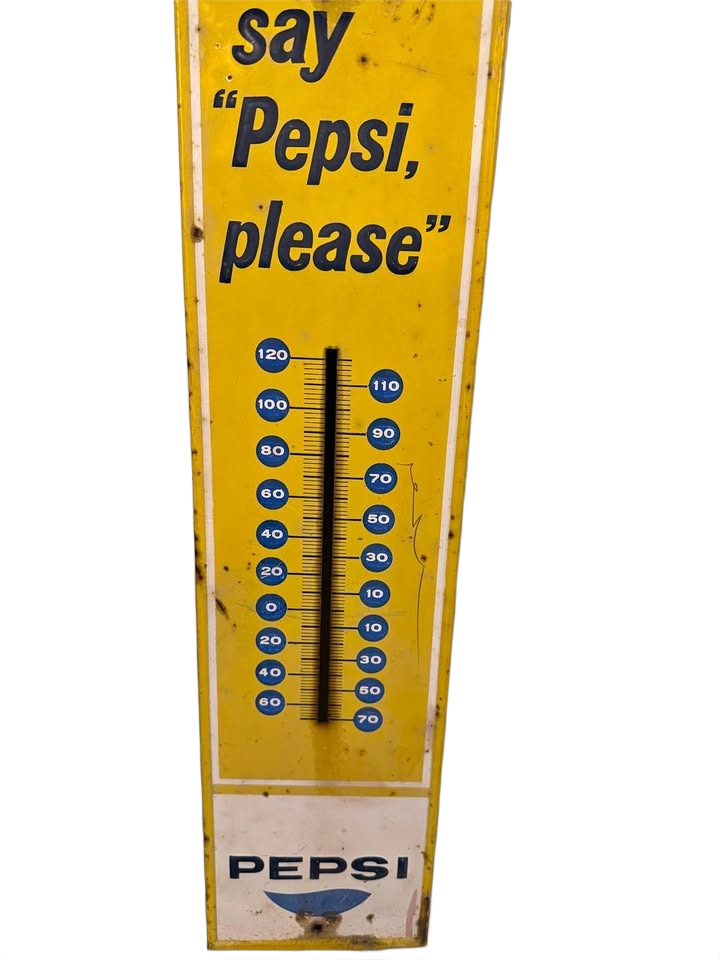Say Pepsi please thermometer