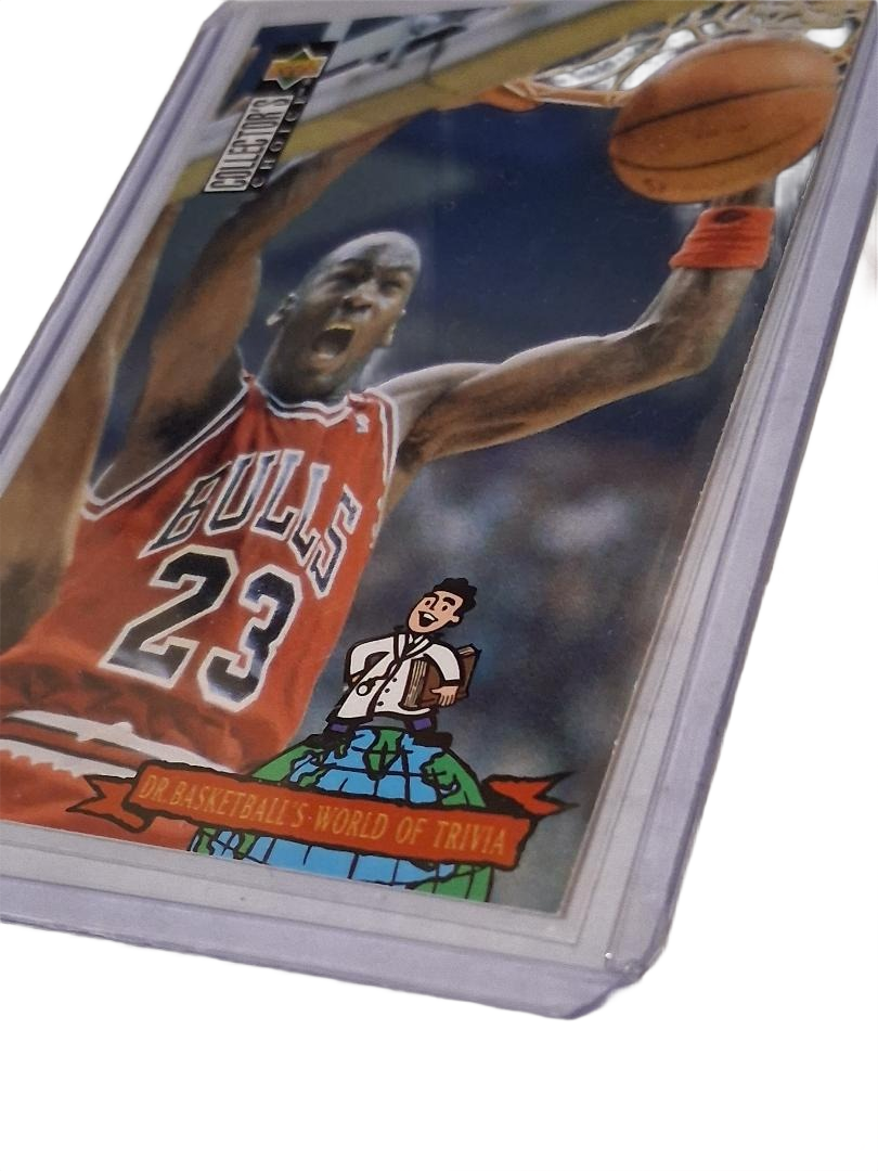 1994-95 Upper Deck - Dr. Basketball's World of Trivia Michael Jordan #402