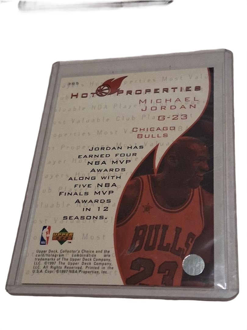 Michael Jordan 1997-98 Upper Deck Collector's Choice #385