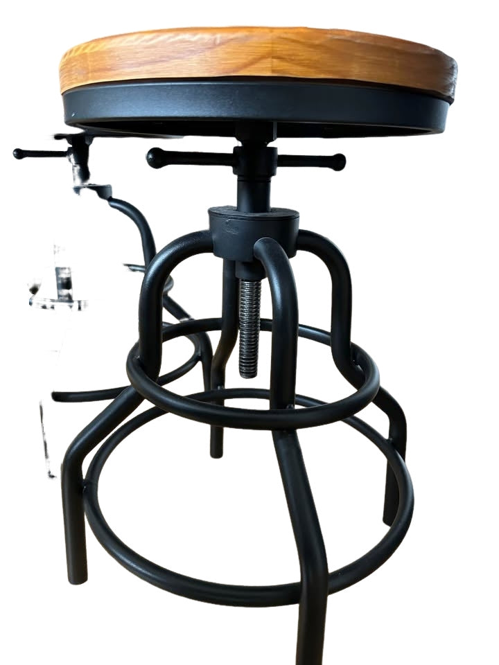 Rustic Industrial Bar Stools