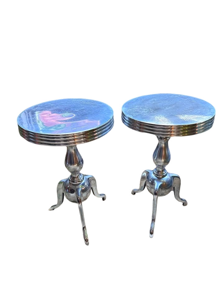 Solid Metal Decorative Stools