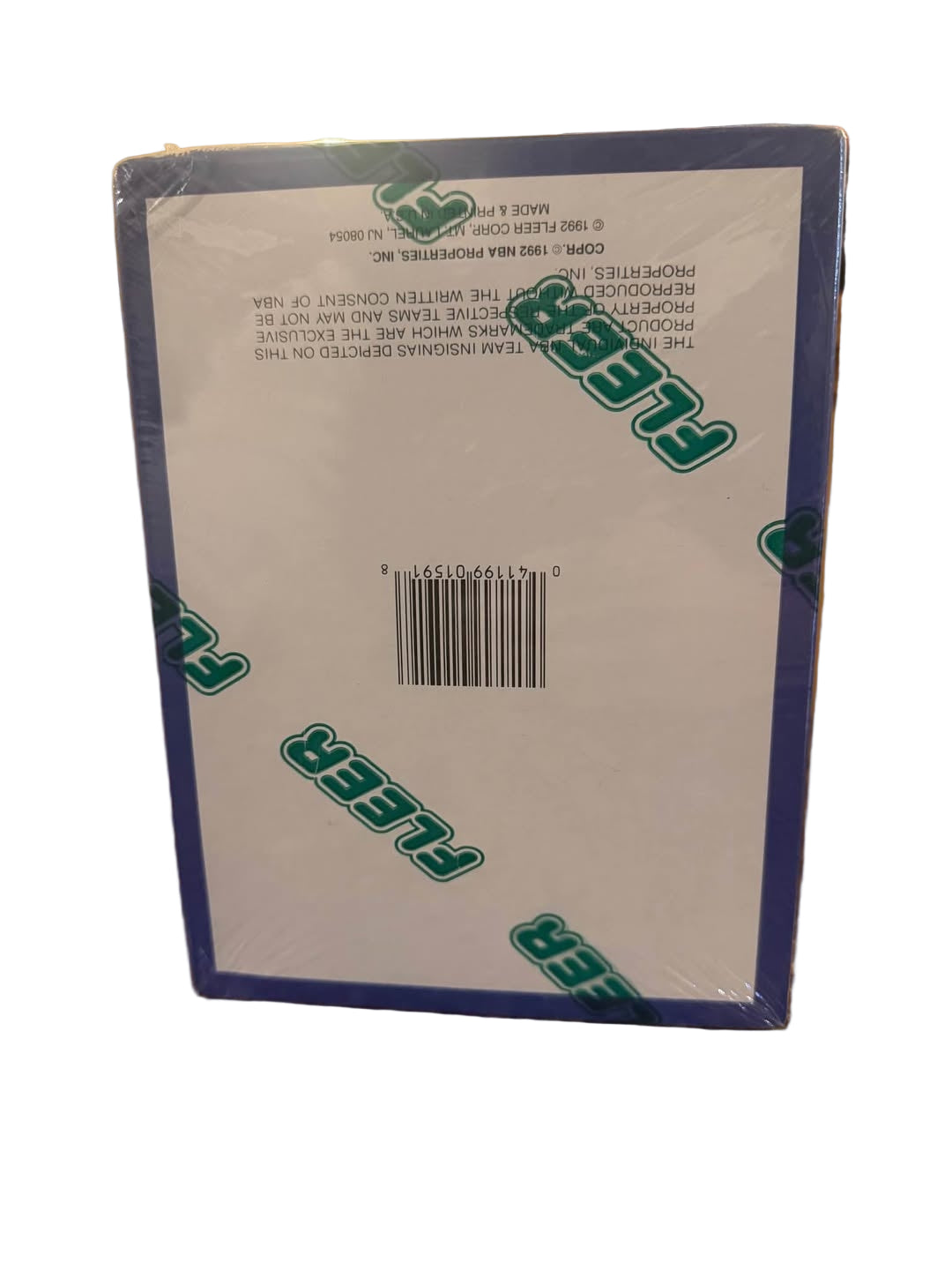 1991-1992 Fleer NBA Basketball Update Series Sealed Box