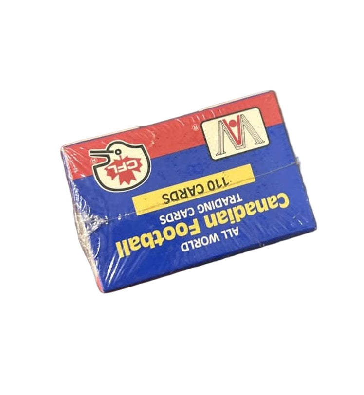 FACTORY SEALED - 1991 All World Canadian Football Cards CFL Full Set (110 cards)