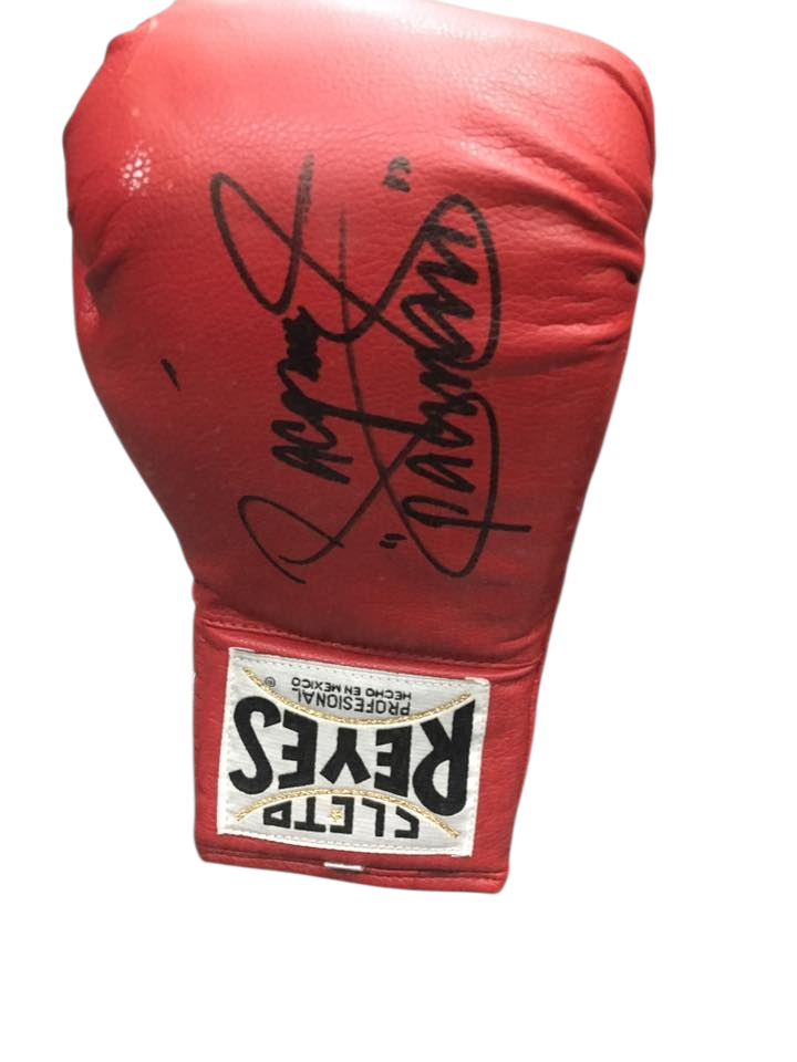 Manny Pacquiao memorabilia signed with proof