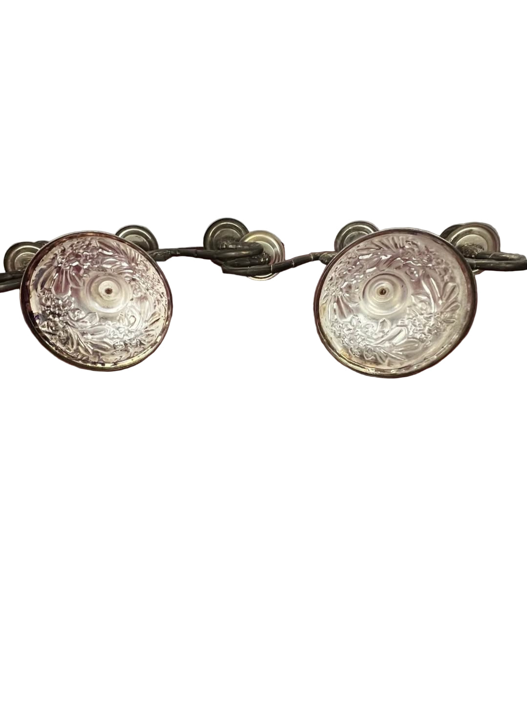 Vintage candelabra holds 3 candles