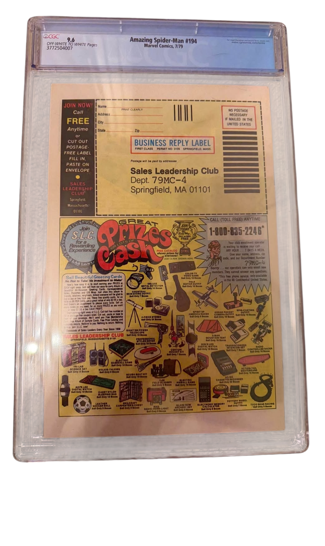 Amazing Spider-Man #194 CGC 9.6