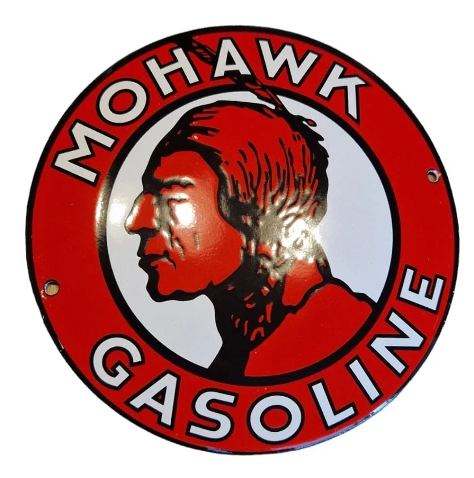 Big Contemporary Mohawk Gasoline sign